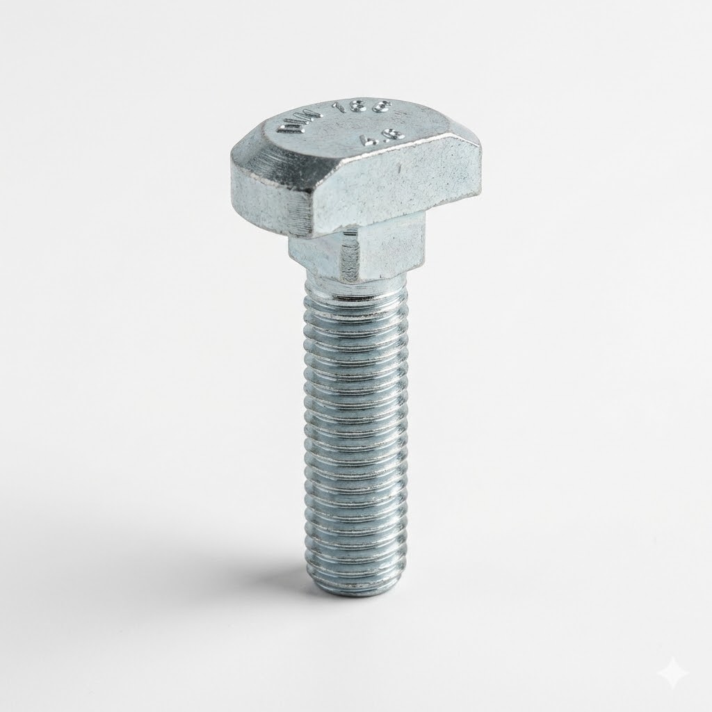 DIN 186 T Başlı (Çekiç Başlı) Kare Boyunlu Cıvatalar - Dağ Civata